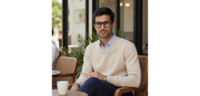 Load image into Gallery viewer, Black Square Full Rim Unisex Eyeglasses by Lenskart-235469