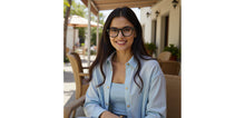 Load image into Gallery viewer, Black Square Full Rim Unisex Eyeglasses by Lenskart-235469