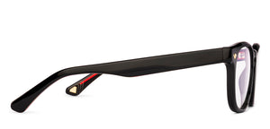 Black Square Full Rim Unisex Eyeglasses by Lenskart-235469