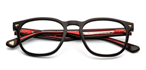Black Square Full Rim Unisex Eyeglasses by Lenskart-235469