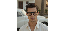 Load image into Gallery viewer, Black Square Full Rim Unisex Eyeglasses by Lenskart-235470