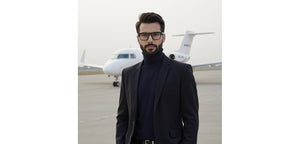 Black Square Full Rim Unisex Eyeglasses by Lenskart-235470