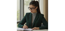 Load image into Gallery viewer, Black Square Full Rim Unisex Eyeglasses by Lenskart-235470