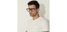 Load image into Gallery viewer, Black Square Full Rim Unisex Eyeglasses by Lenskart-235471