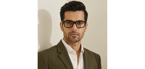Black Square Full Rim Unisex Eyeglasses by Lenskart-235473