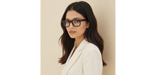 Load image into Gallery viewer, Black Square Full Rim Unisex Eyeglasses by Lenskart-235473