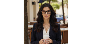 Black Square Full Rim Unisex Eyeglasses by Lenskart-235473