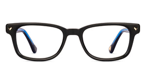 Black Square Full Rim Unisex Eyeglasses by Lenskart-235473