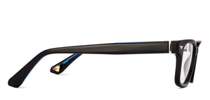 Black Square Full Rim Unisex Eyeglasses by Lenskart-235473