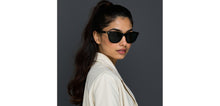 Load image into Gallery viewer, Black Square Full Rim Unisex Sunglasses by Lenskart-233231
