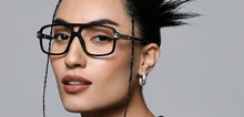 Load image into Gallery viewer, Black Square Full Rim Unisex Eyeglasses by Lenskart STUDIO-222276