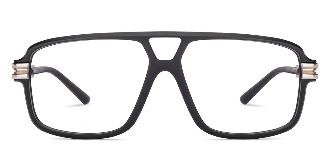 Black Square Full Rim Unisex Eyeglasses by Lenskart STUDIO-222276
