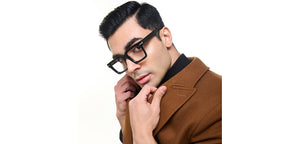 Black Square Full Rim Unisex Eyeglasses by Lenskart STUDIO-222590