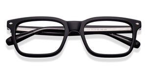 Black Square Full Rim Unisex Eyeglasses by Lenskart STUDIO-222595