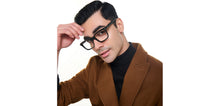 Load image into Gallery viewer, Black Square Full Rim Unisex Eyeglasses by Lenskart STUDIO-222595