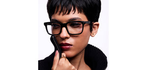 Black Square Full Rim Unisex Eyeglasses by Lenskart STUDIO-222595