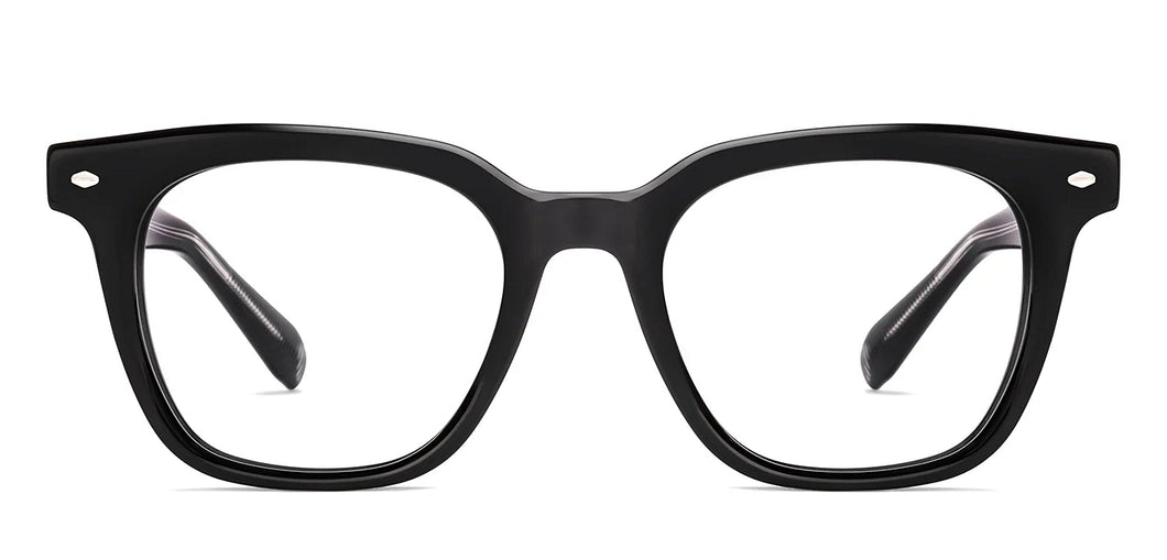 Black Square Full Rim Unisex Eyeglasses by Lenskart STUDIO-222603