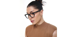 Black Square Full Rim Unisex Eyeglasses by Lenskart STUDIO-222603