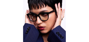 Black Square Full Rim Unisex Eyeglasses by Lenskart STUDIO-222603