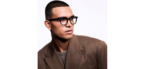 Black Square Full Rim Unisex Eyeglasses by Lenskart STUDIO-222603