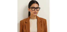 Load image into Gallery viewer, Black Square Full Rim Unisex Eyeglasses by Vincent Chase-235326