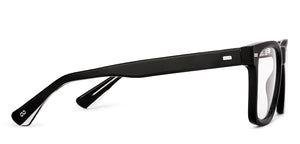 Black Square Full Rim Unisex Eyeglasses by Vincent Chase-235326