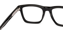 Load image into Gallery viewer, Black Square Full Rim Unisex Eyeglasses by Vincent Chase-235326