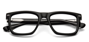 Black Square Full Rim Unisex Eyeglasses by Vincent Chase-235326