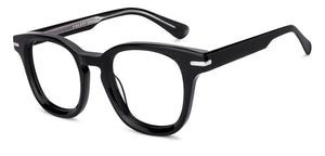 Black Square Full Rim Unisex Eyeglasses by Vincent Chase-223083