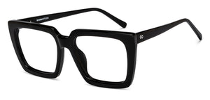Black Square Full Rim Unisex Eyeglasses by Lenskart STUDIO-208504