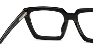 Black Square Full Rim Unisex Eyeglasses by Lenskart STUDIO-208504