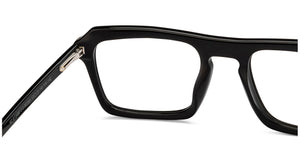 Black Square Full Rim Unisex Eyeglasses by Vincent Chase-207991