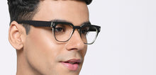 Load image into Gallery viewer, Black Square Full Rim Unisex Eyeglasses by Vincent Chase-217700