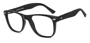 Black Square Full Rim Unisex Eyeglasses by Vincent Chase Online-228385