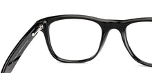 Load image into Gallery viewer, Black Square Full Rim Unisex Eyeglasses by Vincent Chase Online-228385