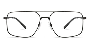 Black Square Full Rim Unisex Eyeglasses by Vincent Chase-210444