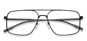 Black Square Full Rim Unisex Eyeglasses by Vincent Chase-210444