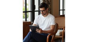 Black Square Full Rim Unisex Eyeglasses by Vincent Chase-224524