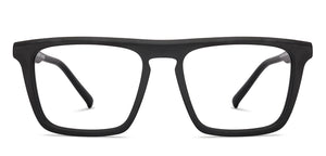 Black Square Full Rim Unisex Eyeglasses by Vincent Chase-224524