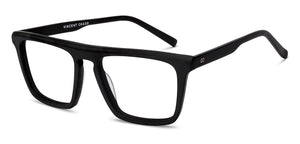 Black Square Full Rim Unisex Eyeglasses by Vincent Chase-224524