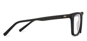 Black Square Full Rim Unisex Eyeglasses by Vincent Chase-224524