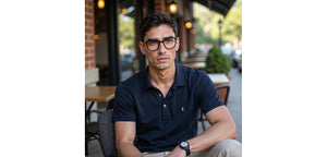Black Geometric Full Rim Unisex Eyeglasses by Vincent Chase-228301