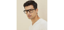 Load image into Gallery viewer, Black Square Full Rim Unisex Eyeglasses by Lenskart-235474