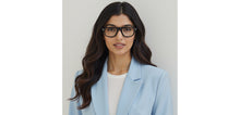 Load image into Gallery viewer, Black Square Full Rim Unisex Eyeglasses by Lenskart-235474