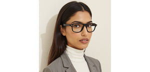 Black Square Full Rim Unisex Eyeglasses by Lenskart-235474