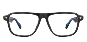 Black Square Full Rim Unisex Eyeglasses by Lenskart-235474