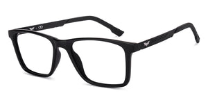 Black Wayfarer Full Rim Unisex Eyeglasses by Lenskart STUDIO-219830