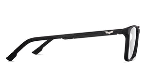 Black Wayfarer Full Rim Unisex Eyeglasses by Lenskart STUDIO-219830