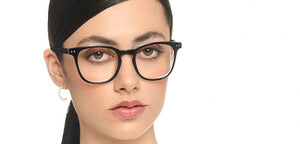 Black Wayfarer Full Rim Unisex Eyeglasses by Vincent Chase-217981