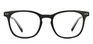 Black Wayfarer Full Rim Unisex Eyeglasses by Vincent Chase-217981